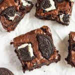 Brownie con oreo