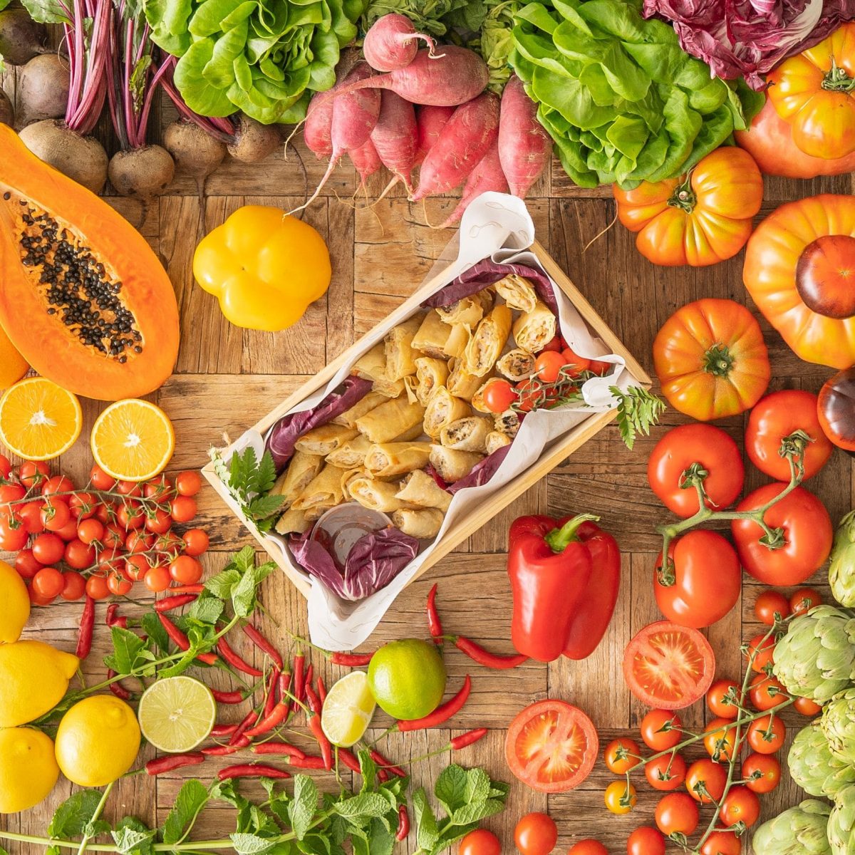 comprar rollitos de primavera en madrid