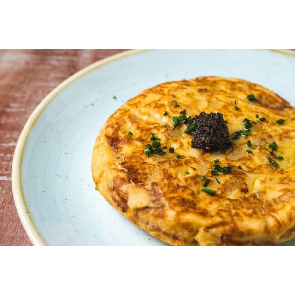Tortilla de patata trufada Platos preparados online The Cook by Silvia Lodares