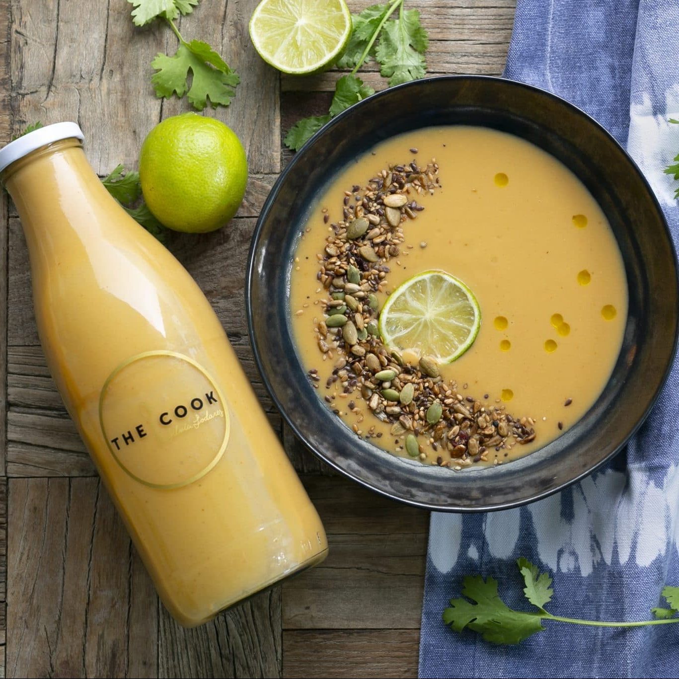 Los beneficios de nuestros platos preparados a baja temperatura y envasados al vacío - Catering The Cook - Crema thai scaled e1697620068319