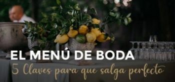 el menú de boda perfecto