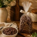 comprar pretzel con chocolate con leche